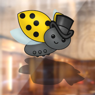 Vinilos Para Cristales Groundhog Day Ladybug