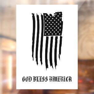 Vinilos Para Cristales * Grunge AP16 Bandera de Estados Unidos Patriótic