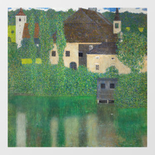 Vinilos Para Cristales Gustav Klimt - Castillo de Agua