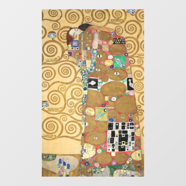 Vinilos Para Cristales Gustav Klimt - Complemento, Frisa Estúclet (Hoja)