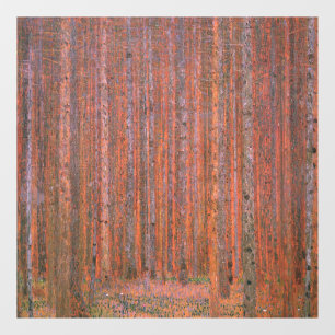 Vinilos Para Cristales Gustav Klimt Fir Forest Tannenwald