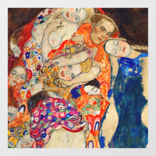 Vinilos Para Cristales Gustav Klimt - La novia (inconclusa)