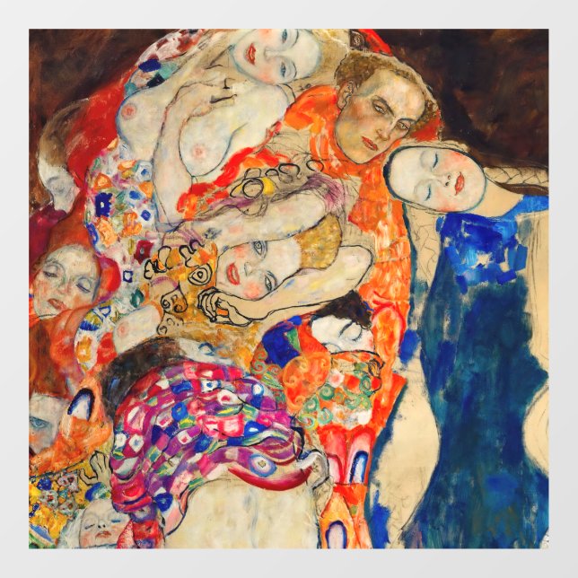 Vinilos Para Cristales Gustav Klimt - La novia (inconclusa) (Hoja)