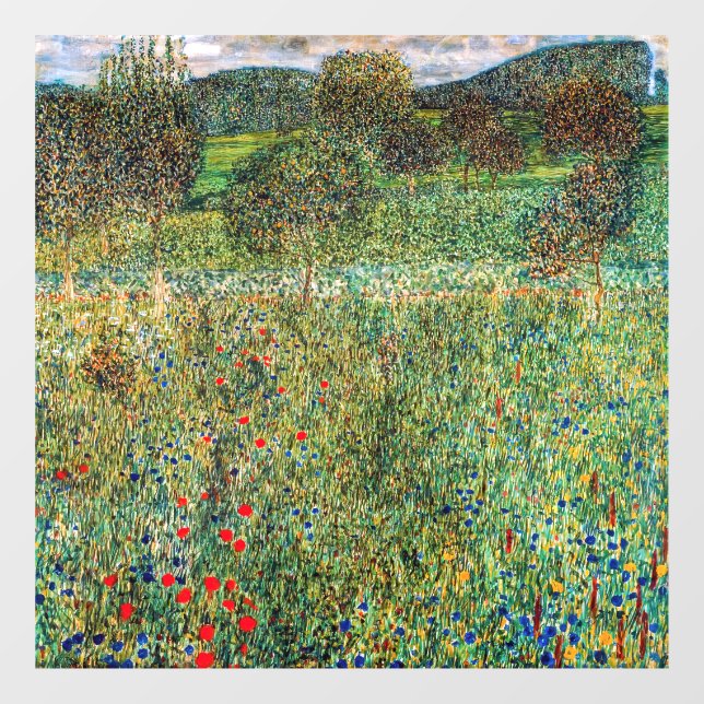 Vinilos Para Cristales Gustav Klimt - Orchard (Hoja)