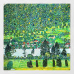 Vinilos Para Cristales Gustav Klimt - Pendiente de montaña en Unterach<br><div class="desc">Pendiente de montaña en Unterach / Pendiente en un bosque en el lago Attersee - Gustav Klimt,  Petróleo en lienzo,  1916</div>