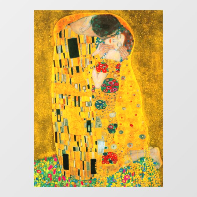 Vinilos Para Cristales Gustav Klimt The Kiss (Hoja)