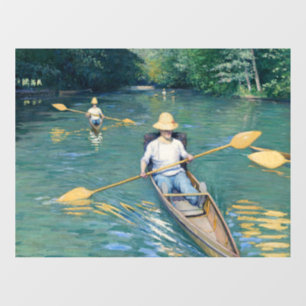 Vinilos Para Cristales Gustave Caillebotte - Saltos en los Yerres