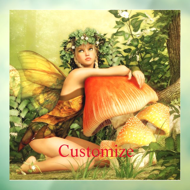 Vinilos Para Cristales Hadas de hongo Thunder_Cove (Hoja 3)