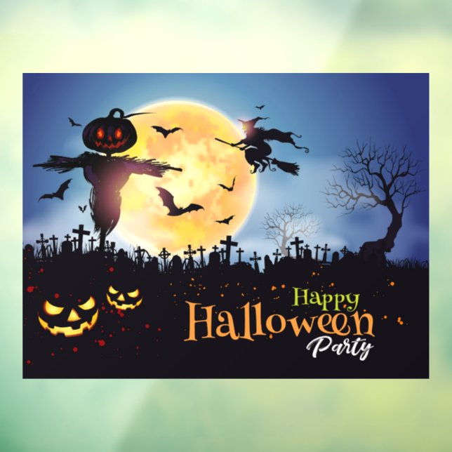 Vinilos Para Cristales Halloween (Hoja 3)