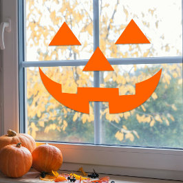 Vinilos Para Cristales Halloween Happy Pumpkin Face Window Vinyl Decal