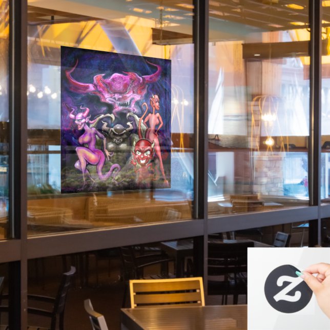 Vinilos Para Cristales Halloween Window Cling (ventana del restaurante)