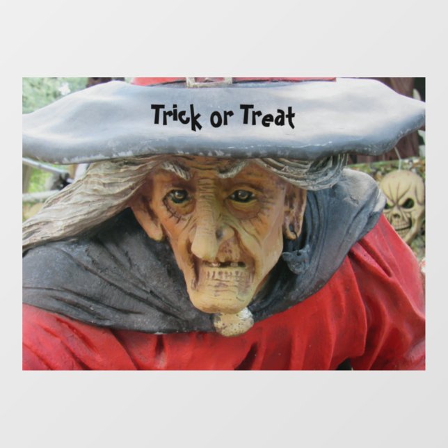 Vinilos Para Cristales Halloween Witch Window Cling (Hoja)