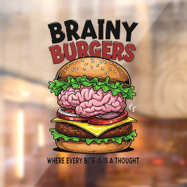 Vinilos Para Cristales Hamburguesas inteligentes