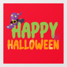 Vinilos Para Cristales Happy Halloween