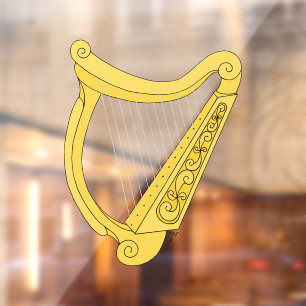 Vinilos Para Cristales Harp irlandés