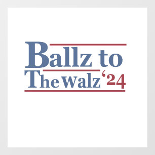 Vinilos Para Cristales Harris Walz 2024 Elecciones Kamala Tim Waltz Améri