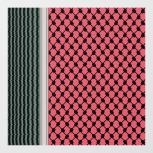 Vinilos Para Cristales Hatta Keffiyeh Kufiya Folk