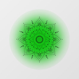 Vinilos Para Cristales Heart Chakra