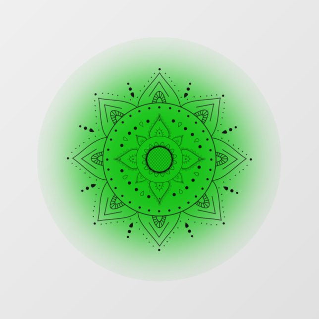 Vinilos Para Cristales Heart Chakra (Hoja)