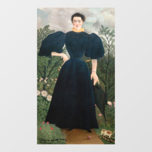 Vinilos Para Cristales Henri Rousseau - Retrato de Madame M.