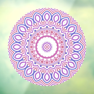 Vinilos Para Cristales Hippie Boho Funky Groovy Bohemian Kaleidoscope