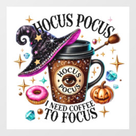 Vinilos Para Cristales Hocus Pocus Halloween
