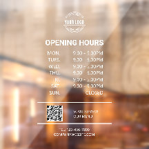 Hora de apertura de la oficina blanca, logotipo co