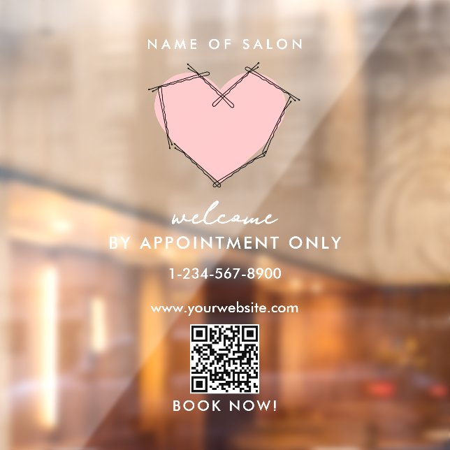 Vinilos Para Cristales Horario de apertura Solo cita previa Alfileres Bob (Hoja 2)