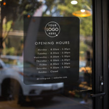Horarios de Apertura | Logotipo Empresarial Horas