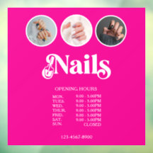 Horas de apertura de Vibrant Pink 3 Photo Nail Tec