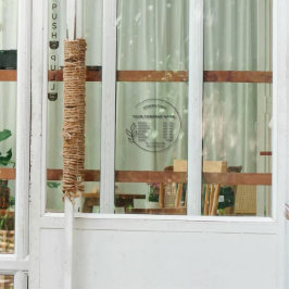 Vinilos Para Cristales Horas de apertura elegantes para pequeñas empresas