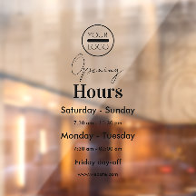 horas de trabajo minimalista simples y profesional