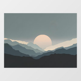 Vinilos Para Cristales Horizonte Fauvista | Luna de Carbón WB Claro Tanqu