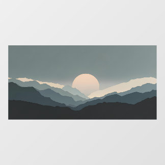 Vinilos Para Cristales Horizonte Fauvista | Tanque ADA 90-P Luna de Carbó