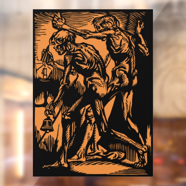 Vinilos Para Cristales Horrores desconocidos de mineros muertos en Hallow (Hoja 2)