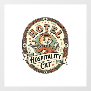 Vinilos Para Cristales Hospitalidad Hotelera Gato Hotel Hospitalidad Gato