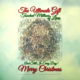 Vinilos Para Cristales "Humanidad: El regalo más completo" Llamado estáti