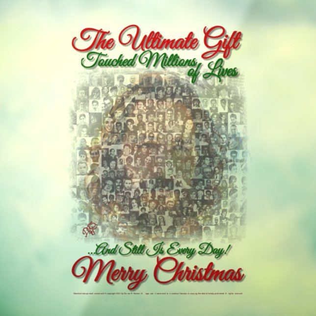 Vinilos Para Cristales "Humanidad: El regalo más completo" Llamado estáti (Hoja 3)