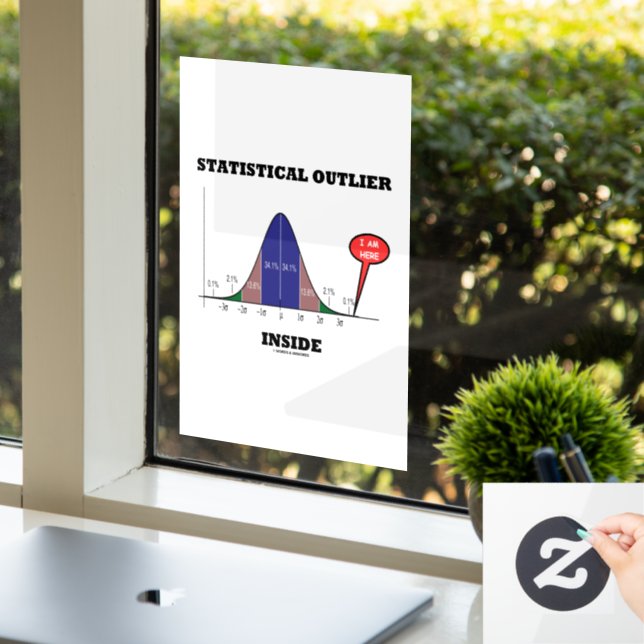 Vinilos Para Cristales Humor de curvatura de campanilla (Oficina)