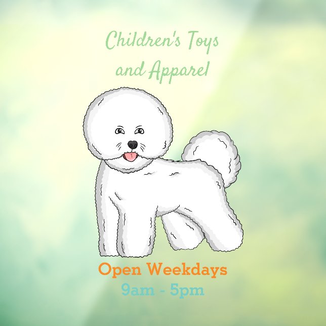 Vinilos Para Cristales Ilustracion de personalizado de perro frito de Bic (Hoja 3)