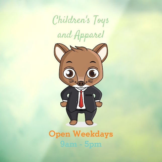 Vinilos Para Cristales Ilustracion de personalizado de rata (Hoja 3)