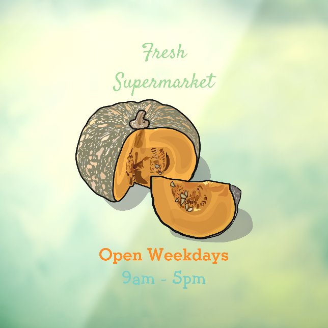 Vinilos Para Cristales Ilustracion personalizado de calabaza (Hoja 3)