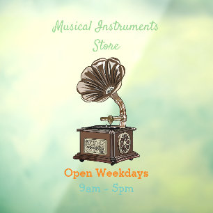 Vinilos Para Cristales Ilustracion personalizado girable