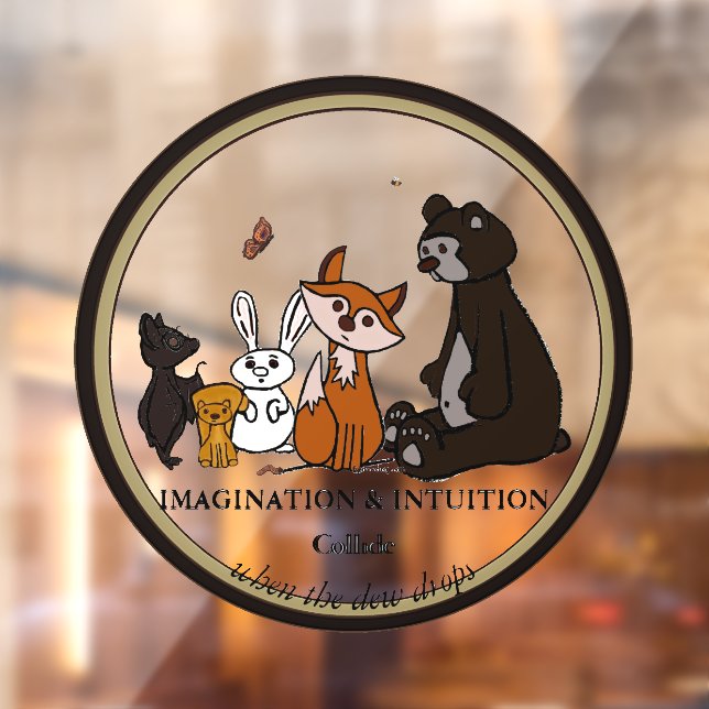 Vinilos Para Cristales IMAGINATION & INTUITION Collide Window Cling (Hoja 2)