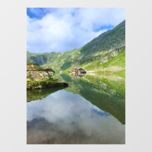 Vinilos Para Cristales Impresionante lago Balea Rumania – Fotografía alpi