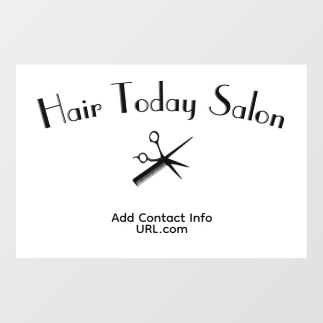 Vinilos Para Cristales Información de contacto del nombre de la empresa d (Hoja)