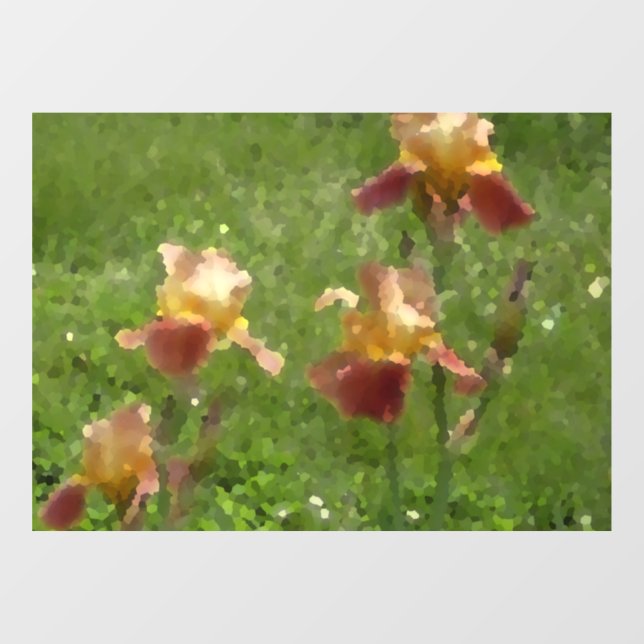 Vinilos Para Cristales Iris Window Cling (Hoja)