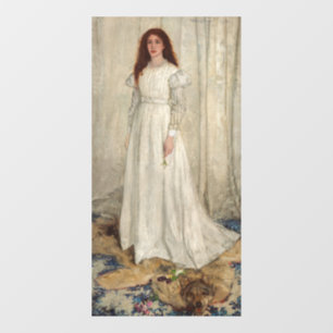 Vinilos Para Cristales James Whistler - Sinfonía en blanco No. 1