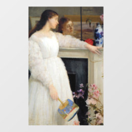 Vinilos Para Cristales James Whistler - Sinfonía en blanco No. 2
