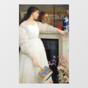 Vinilos Para Cristales James Whistler - Sinfonía en blanco No. 2
